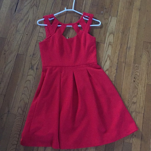 Red Betsey Johnson Dress - Picture 1 of 3